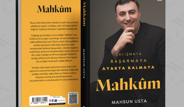 Ünlü şef Mahsun Gökçur’un kaleme aldığı “Mahkûm”, raflarda yerini aldı