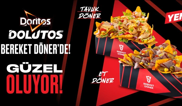 Atıştırmalığın Ötesinde Doritos ve Bereket Döner’den iş birliği