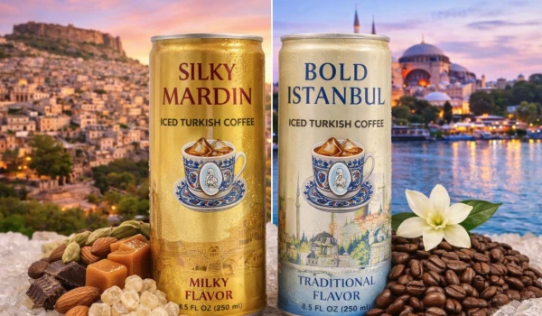 Dünyanın ilk şişelenmiş soğuk Türk kahvesi tarih yazmaya hazırlanıyor