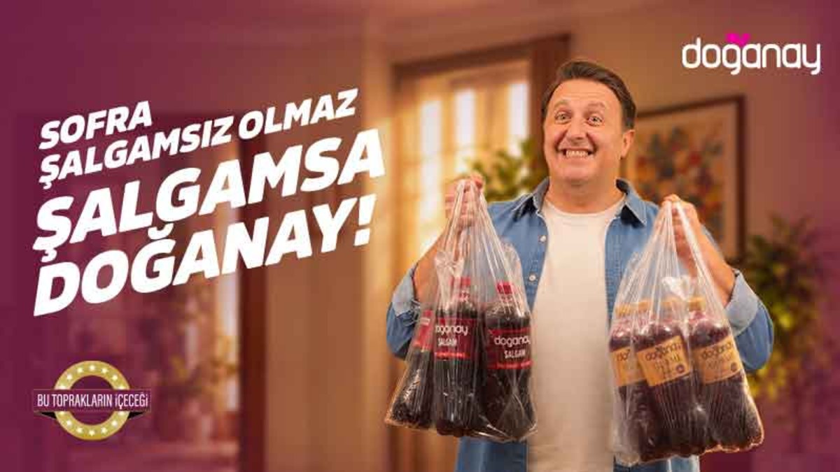Doğanay, İlker Ayrık’lı Yeni Reklam Filmiyle Şalgamın Sofralardaki Yerini Yeniden Tanımlıyor